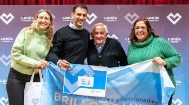 Lanús: Julián Álvarez otorgó un nuevo subsidio a Centros de Jubilados y Pensionados