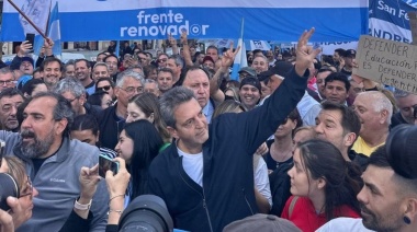 Sergio Massa reapareció en la Marcha Universitaria: “No hay nada más movilizador que la universidad pública”