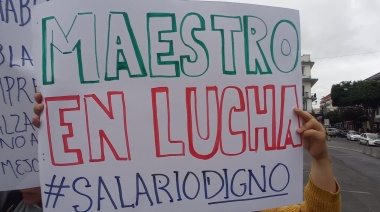 Alerta en la docencia de la provincia de Buenos Aires por recorte de sueldos