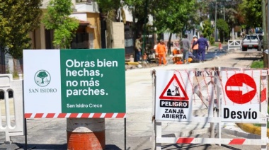 San Isidro: Comenzaron las obras de repavimentación en una importante arteria de Villa Adelina