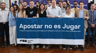 En Bahía “Apostar no es jugar”: el Municipio presentó avances del programa de Prevención de la Ludopatía