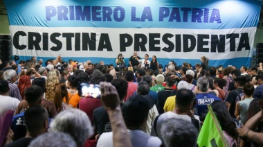 Quilmes: Mayra Mendoza presentó la Mesa Cristina Presidenta del PJ Nacional