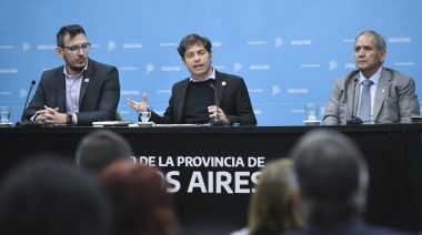 Kicillof lleva al recinto la "ley Palazzo" que reforma la caja de jubilados del BAPRO