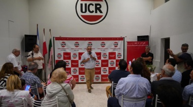 Miguel Fernández visitó 9 de Julio y Alberti como nuevo presidente de la UCR