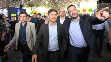 Kicillof: “La Provincia es totalmente incompatible con el modelo del gobierno nacional”