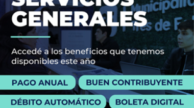Tres de Febrero: Conocé los beneficios en la Tasa por Servicios Generales 2025
