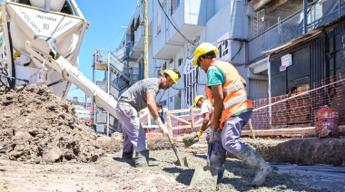 Margario celebró el avance de la reurbanización en histórico barrio de Morón