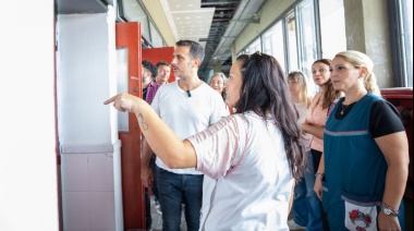 Lanús: el municipio avanza con las obras en la Escuela Primaria Nº59 de Lanús Oeste