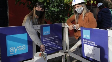 Galmarini inauguró una red de agua que beneficia a 12.000 vecinos de Tigre