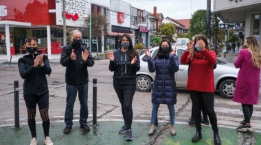 Comerciantes se manifestaron en Mar del Plata por la apertura de negocios