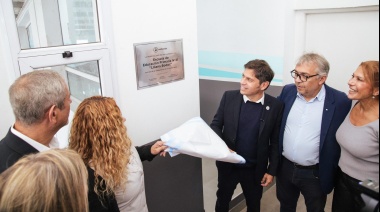 Avellaneda: Jorge Ferraresi y Axel Kicillof inauguraron obras en escuelas del distrito