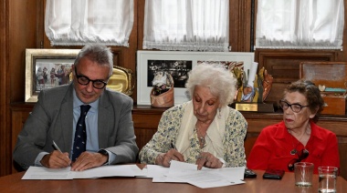 Tigre: Zamora y Estela firmaron un convenio para brindar capacitaciones sobre el derecho a la identidad