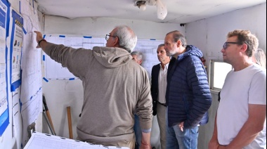 Susbielles anunció las obras previstas para dar respuesta a la emergencia por la inundación