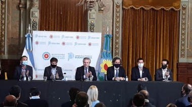 Provincia y Nación lanzaron un plan de obras de infraestructura para los municipios de la Provincia