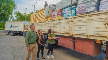 El Municipio de San Fernando envió dos camiones con ayuda para Bahía Blanca