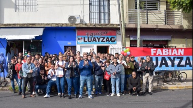 Equipo Luayza celebró el Día del Trabajador inaugurando un nuevo local en Berazategui