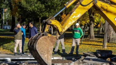Dolores: continúan a buen ritmo los trabajos de infraestructura en el distrito