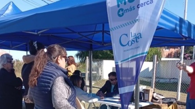 La Costa: “La Muni Más Cerca” se acercó al CAPS Juan XXIII en San Clemente del Tuyú