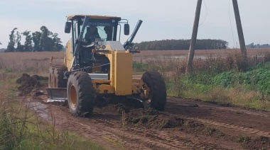 Olavarría: El municipio informó acerca de las obras ejecutadas en caminos rurales
