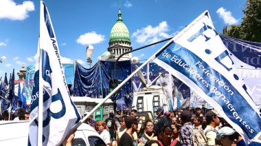 Contundente paro docente en toda la provincia: 95% de adhesión y preocupación en el Ejecutivo