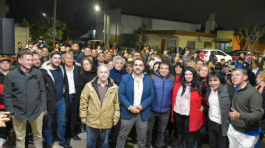 Fabián Luayza al inaugurar un nuevo local: “Quiero representar a Berazategui como vecino y como papá”