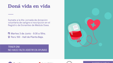 Legislatura Porteña: Se viene una jornada destinada a la Donación de Sangre