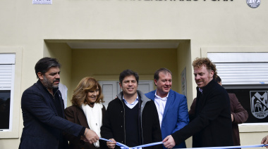 De visita por el interior: Kicillof inauguró un nuevo Centro Universitario en Puan