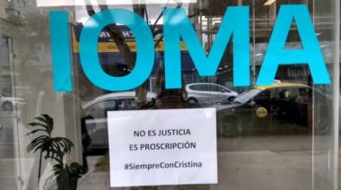 Desde la UCR acusan a la militancia K de usar el IOMA para manifestar su apoyo a Cristina Kirchner