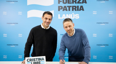 Fuerza Patria de Lanús tienen todo listo: Leandro Decuzzi encabeza la lista de Julián Álvarez