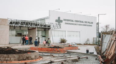 Pilar: Avanza la ampliación del Hospital Central, uno de los ejes de la gestión 2025