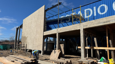 Avanza la obra del Estadio Cubierto en Dolores: un ícono para el deporte, la cultura y el turismo en la región