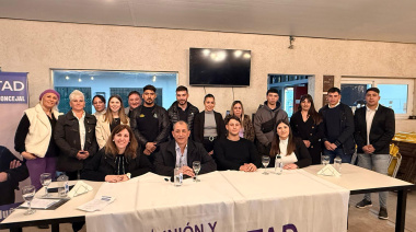 Moragues acompañó la presentación de la lista de Unión y Libertad en Colón