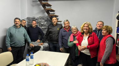 Brandsen: el "Axelismo" participó de la entrega de equipamiento para el hospital municipal