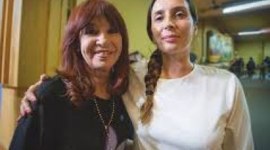 Hurlingham: Cristina Kirchner envió un mensaje de respaldo a Florencia Lampreabe