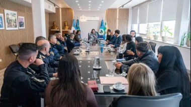 Moreno: Mariel Fernández encabezó una nueva reunión de la Mesa de Política Criminal