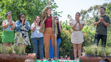 Moreno: Mariel Fernández encabezó el cierre de año del programa “Mi Escuela Recicla”