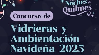 Quilmes se viste de navidad: Concurso de vidrieras y ambientación navideña