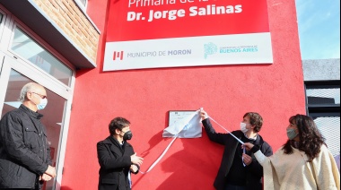 Morón: Kicillof y Lucas Ghi inauguraron el Centro de Atención Primaria de Salud