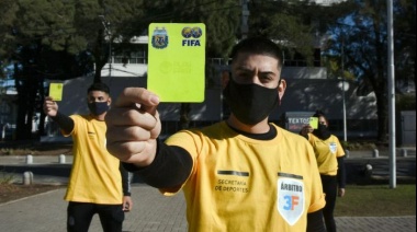 En municipio si no respetas la distancia social te sacan “la amarilla”