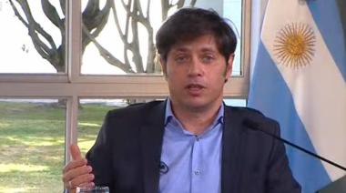 Axel Kicillof: "Seguimos como veníamos en la provincia"