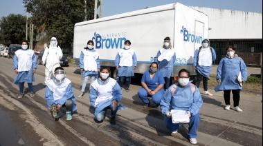 El Municipio de Alte Brown llevó "Detectar" por covid-19 a Glew y Malvinas Argetinas