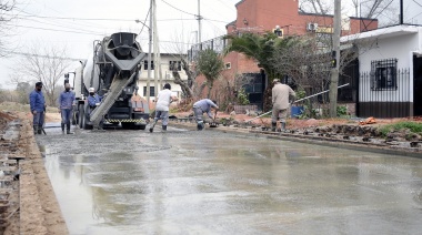Brown: La comuna continúa con la urbanización de los barrios del distrito