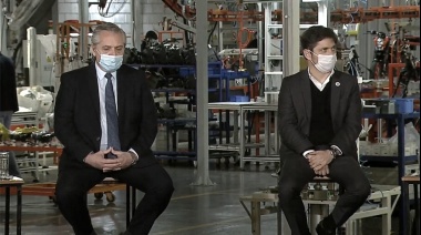 Kicillof: “Nos insertamos al mundo con trabajo y producción y no a través de las finanzas”