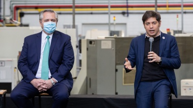 Kicillof participó junto al Presidente del lanzamiento de Precios Cuidados para la Construcción