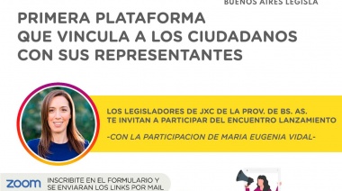 Vidal se mete de lleno en la rosca legislativa con "Buenos Aires Legisla"