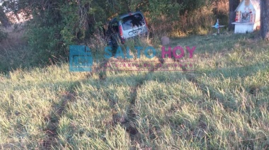 Preocupante: Otra vez la “Curva Pomar” protagonista de un nuevo despiste de un automóvil 