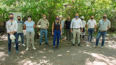 Galmarini, junto a concejales de Tigre, habilitó una nueva obra de agua potable que beneficia a vecinos del distrito