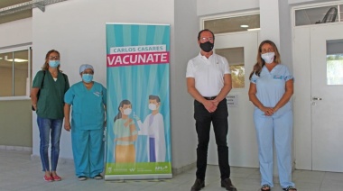 Torchio: “Es un día muy importante porque se comenzó la campaña de vacunación masiva contra el COVID -19”