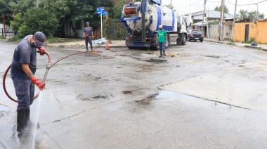 Lanús: El municipio continúa trabajando en la desobstrucción de  sumideros ante el alerta meteorológico
