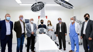 Brown: Cascallares, Kicillof y Gollan recorrieron las nuevas instalaciones del Hospital Oñativia